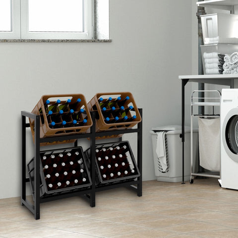 TPFLiving 4er Getränkekistenständer Star TPFLiving 4er Getränkekistenständer Star