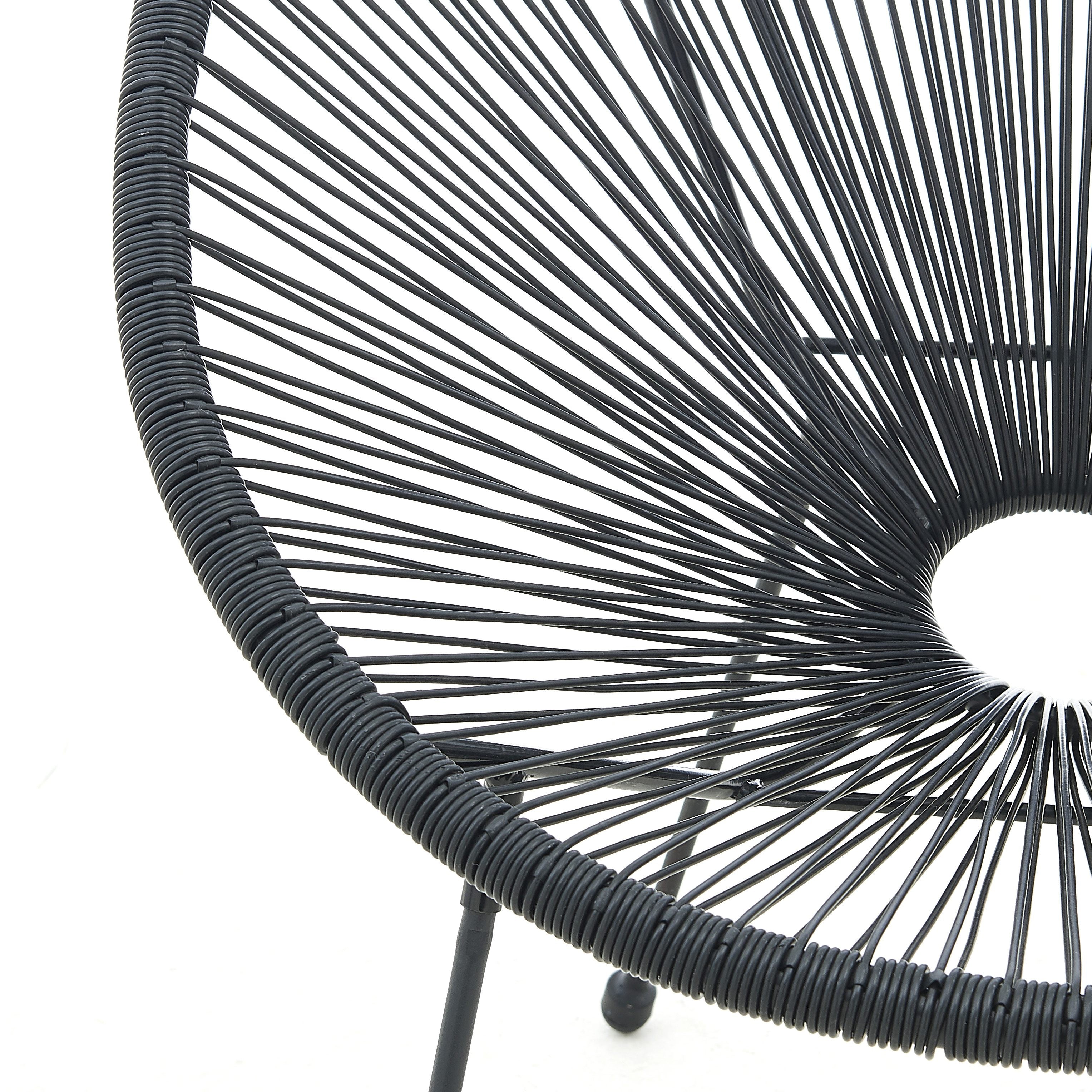 TPFGarden 2er Set Gartenstuhl Eloy mit runder Sitzschale, 2er-Set,Teakholz TPFGarden 2er Set Gartenstuhl Eloy mit runder Sitzschale, 2er-Set,Teakholz