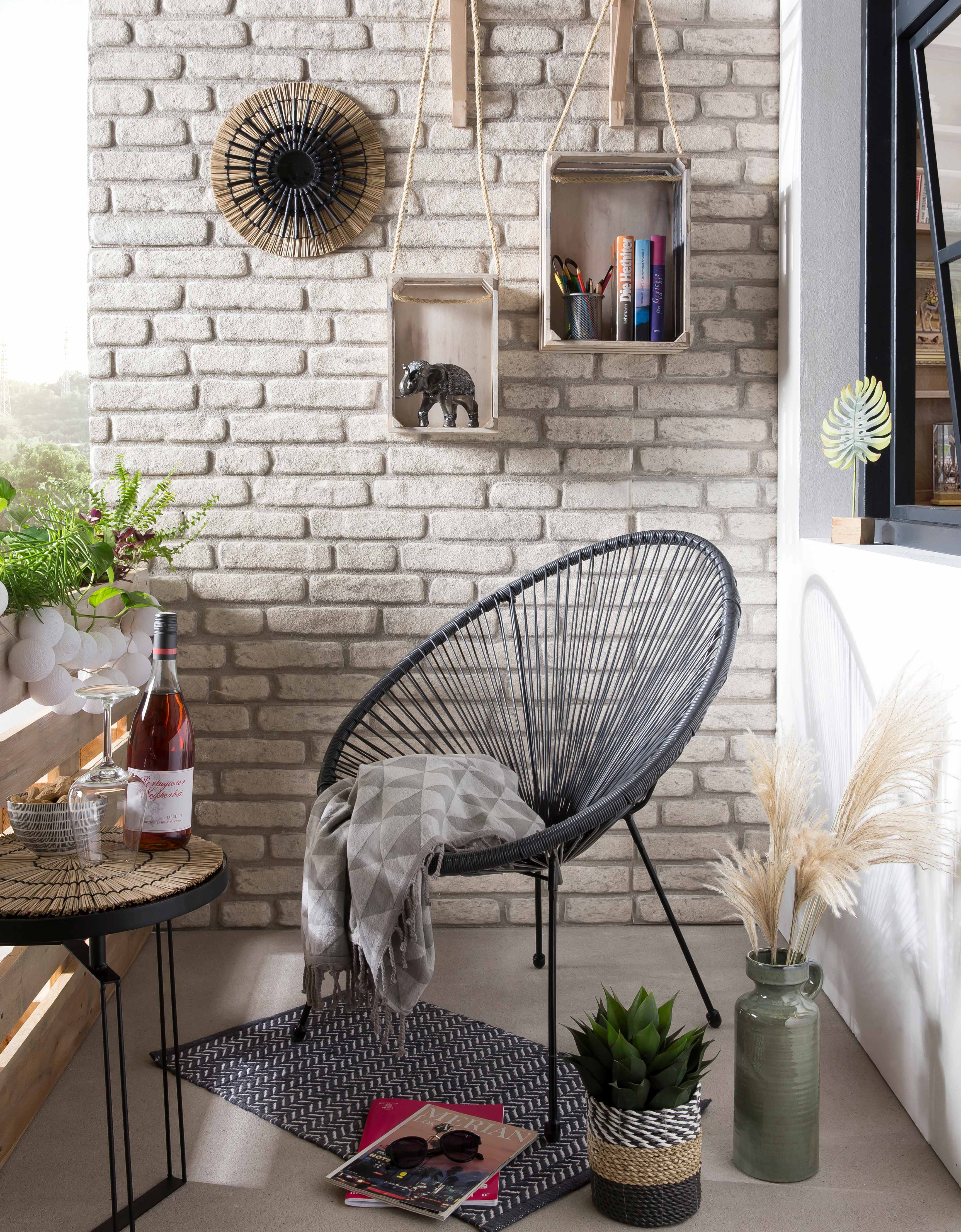 TPFGarden 2er Set Gartenstuhl Eloy mit runder Sitzschale, 2er-Set,Teakholz TPFGarden 2er Set Gartenstuhl Eloy mit runder Sitzschale, 2er-Set,Teakholz