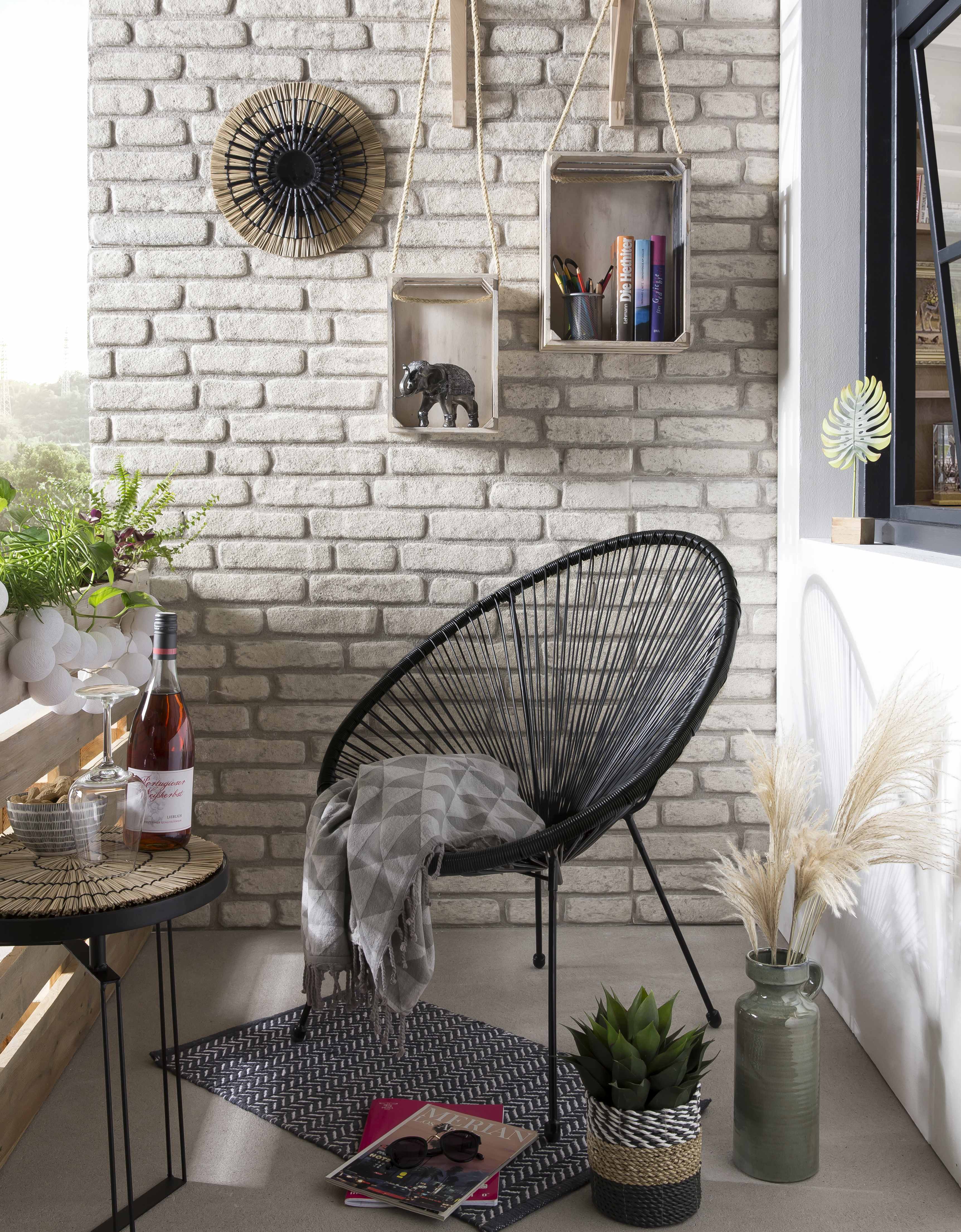 TPFGarden 2er Set Gartenstuhl Eloy mit runder Sitzschale, 2er-Set,Teakholz TPFGarden 2er Set Gartenstuhl Eloy mit runder Sitzschale, 2er-Set,Teakholz