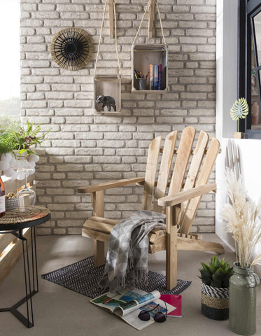 TPFGarden Gartensessel Teaka Adirondack-Stuhl,Teakholz TPFGarden Gartensessel Teaka Adirondack-Stuhl,Teakholz