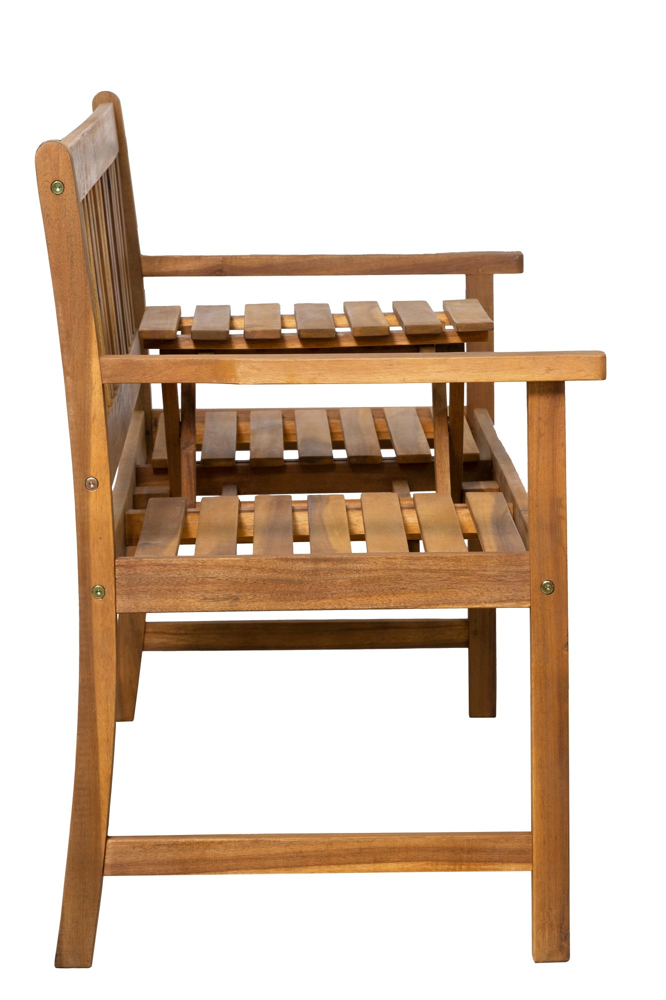 TPFGarden Gartenbank Akana - 2-Sitzer mit Mitteltisch - Akazienholz geölt - 157 cm TPFGarden Gartenbank Akana - 2-Sitzer mit Mitteltisch - Akazienholz geölt - 157 cm