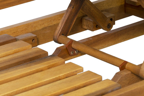 TPFGarden Gartenbank Akana - 2-Sitzer mit Mitteltisch - Akazienholz geölt - 157 cm TPFGarden Gartenbank Akana - 2-Sitzer mit Mitteltisch - Akazienholz geölt - 157 cm