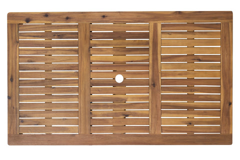 TPFGarden Sitzgruppe Akana mit 4 Stühlen und 1 Tisch mit Schirmloch - 135x80 cm - Akazienholz geölt TPFGarden Sitzgruppe Akana mit 4 Stühlen und 1 Tisch mit Schirmloch - 135x80 cm - Akazienholz geölt