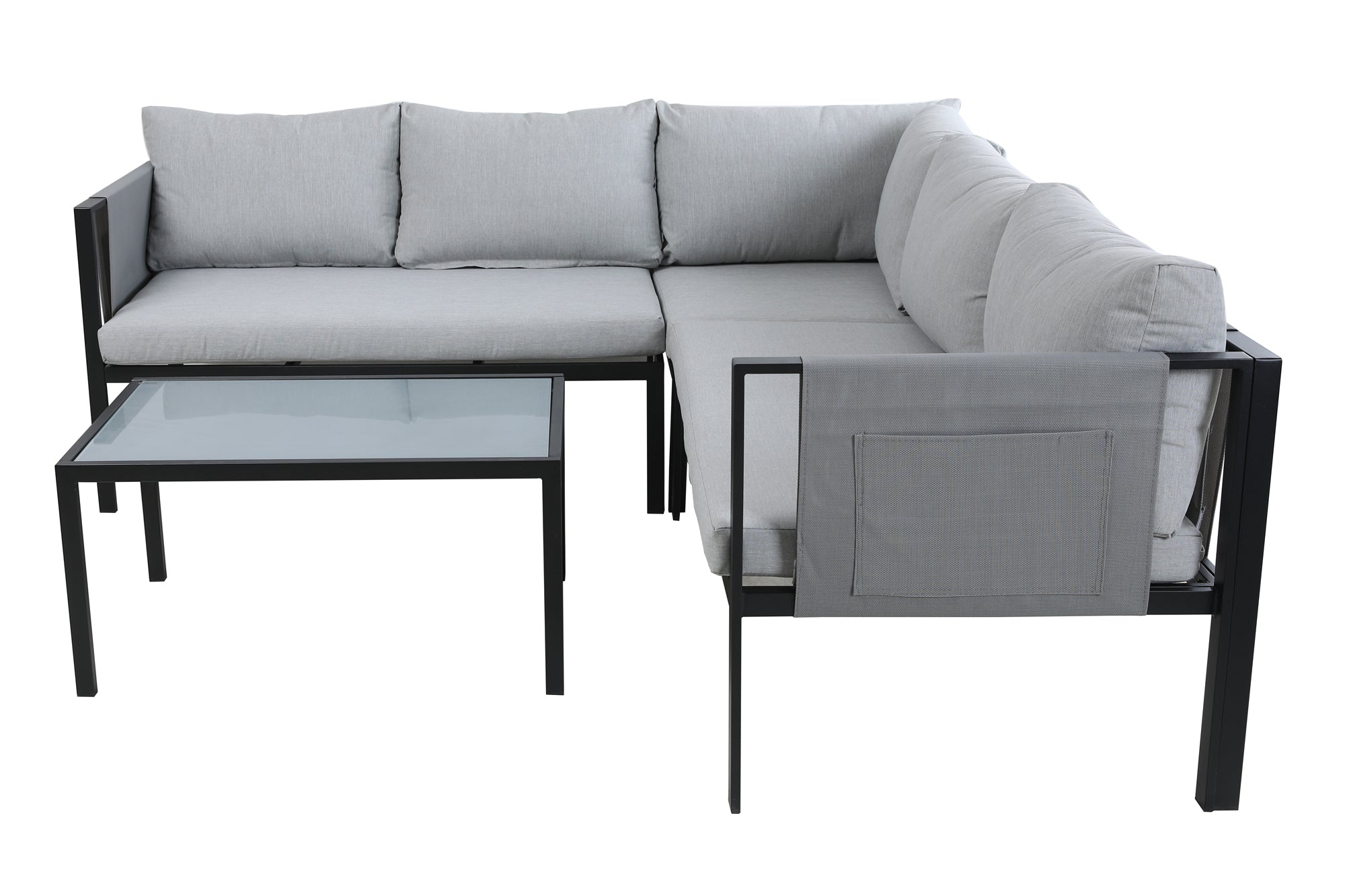 TPFGarden Sitzgruppe Yolo 1 Ecksofa, 1 Couchtisch, Sitz- + Rückenkissen TPFGarden Sitzgruppe Yolo 1 Ecksofa, 1 Couchtisch, Sitz- + Rückenkissen