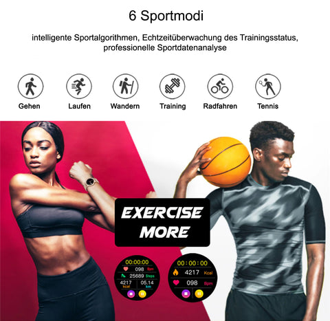 TPFNet Smart Watch / Fitness Tracker IP67 für Damen - Milanaise Armband - Android & IOS - verschiedene Farben TPFNet Smart Watch / Fitness Tracker IP67 für Damen - Milanaise Armband - Android & IOS - verschiedene Farben