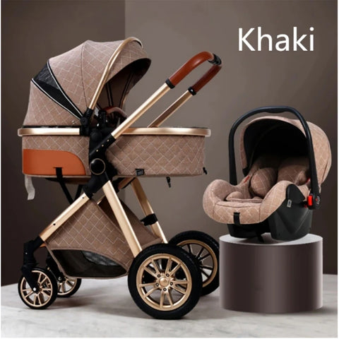 TPFLiving Kombi-Kinderwagen 3in1 Set - Modell 1 Stoff TPFLiving Kombi-Kinderwagen 3in1 Set - Modell 1 Stoff
