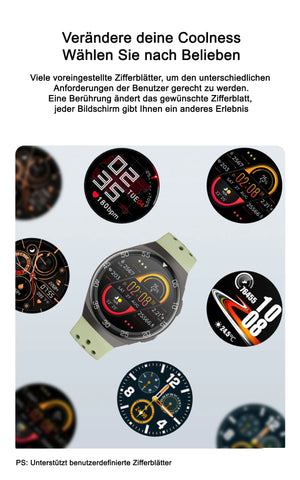 TPFNet Smart Watch / Fitness Tracker IP68 - Silikon Armband - Android & IOS - verschiedene Farben TPFNet Smart Watch / Fitness Tracker IP68 - Silikon Armband - Android & IOS - verschiedene Farben