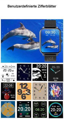 TPFNet Smart Watch / Fitness Tracker IP67 - Silikon Armband - Android & IOS - verschiedene Farben TPFNet Smart Watch / Fitness Tracker IP67 - Silikon Armband - Android & IOS - verschiedene Farben