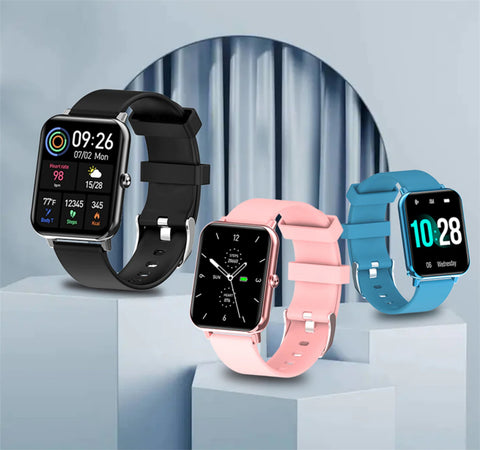 TPFNet Smart Watch / Fitness Tracker IP67 - Silikon Armband - Android & IOS - verschiedene Farben TPFNet Smart Watch / Fitness Tracker IP67 - Silikon Armband - Android & IOS - verschiedene Farben