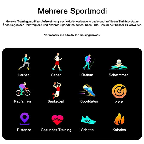 TPFNet Smart Watch / Fitness Tracker IP67 für Damen & Herren - Edelstahl Armband + Silikon Armband - Android & IOS - Schwarz & Silber TPFNet Smart Watch / Fitness Tracker IP67 für Damen & Herren - Edelstahl Armband + Silikon Armband - Android & IOS - Schwarz & Silber