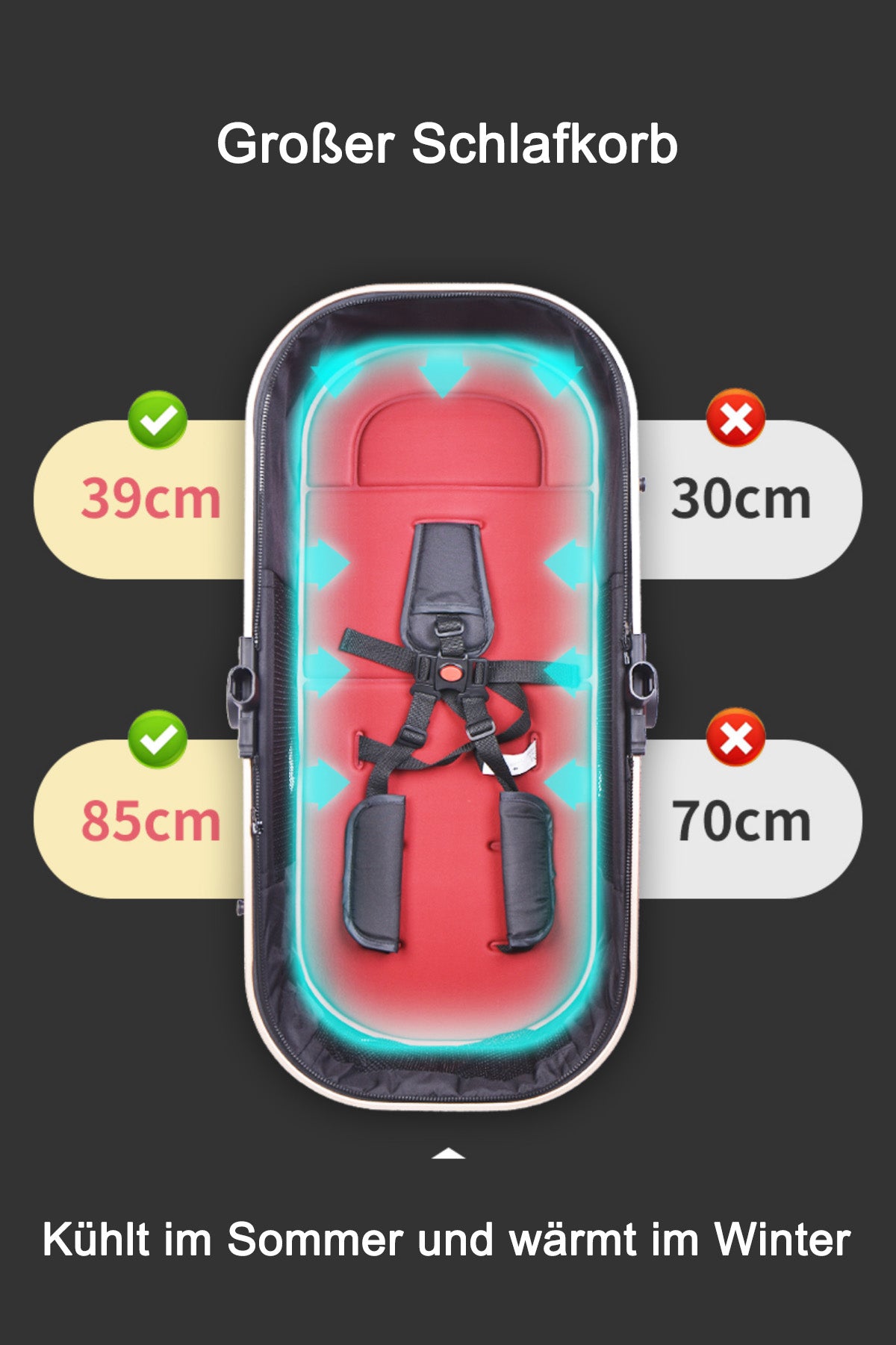 TPFLiving Kombi-Kinderwagen 3in1 Set - Modell 2 Stoff TPFLiving Kombi-Kinderwagen 3in1 Set - Modell 2 Stoff