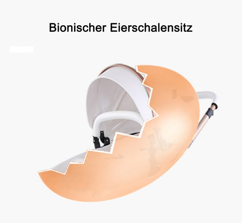 TPFLiving Luxus Kombi-Kinderwagen 3in1 Set - Modell 5 Kunstleder TPFLiving Luxus Kombi-Kinderwagen 3in1 Set - Modell 5 Kunstleder