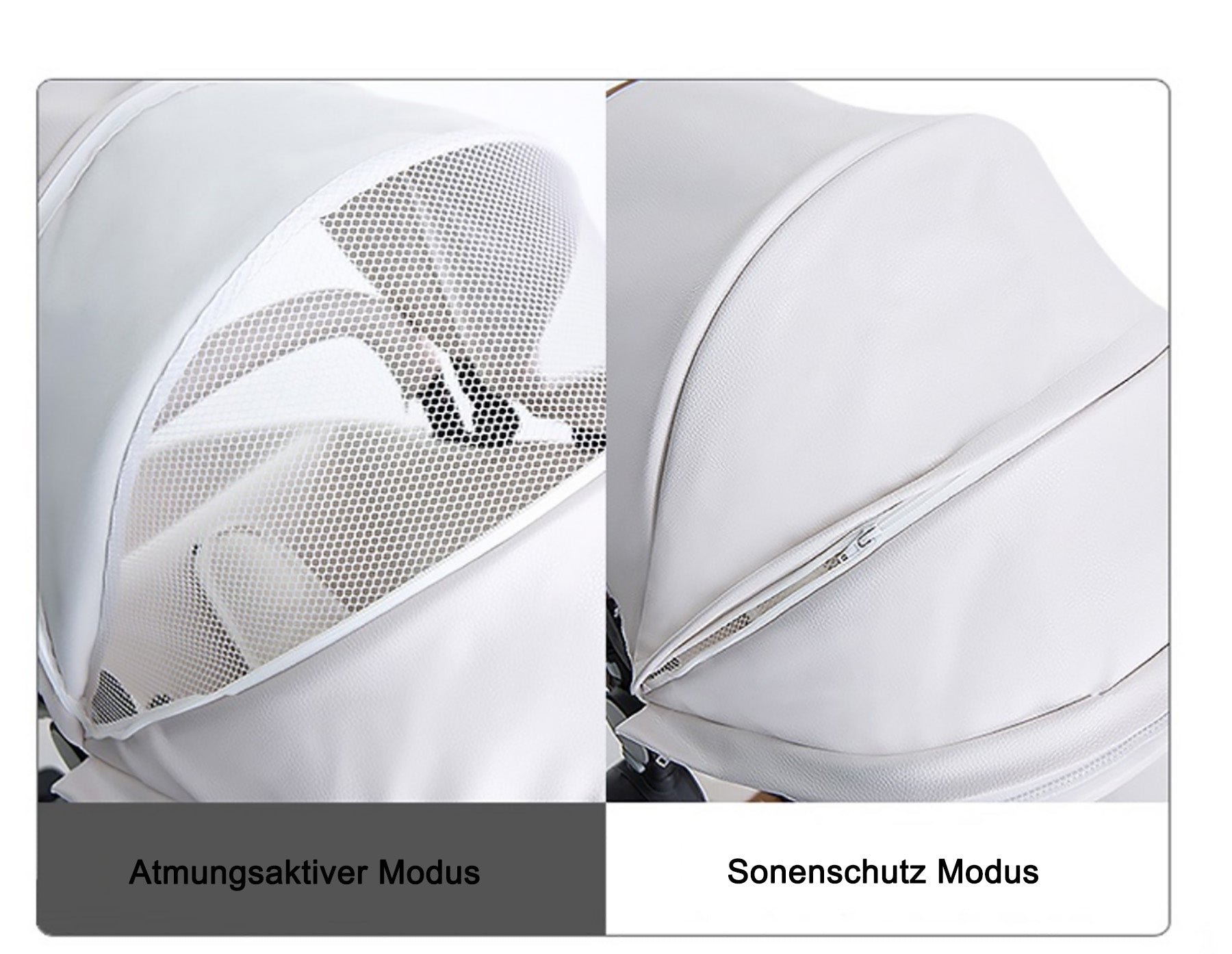 TPFLiving Luxus Kombi-Kinderwagen 3in1 Set - Modell 5 Kunstleder TPFLiving Luxus Kombi-Kinderwagen 3in1 Set - Modell 5 Kunstleder