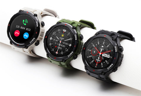 TPFNet Smart Watch / Fitness Tracker IP68 - Silikon Armband - Android & IOS - verschiedene Farben