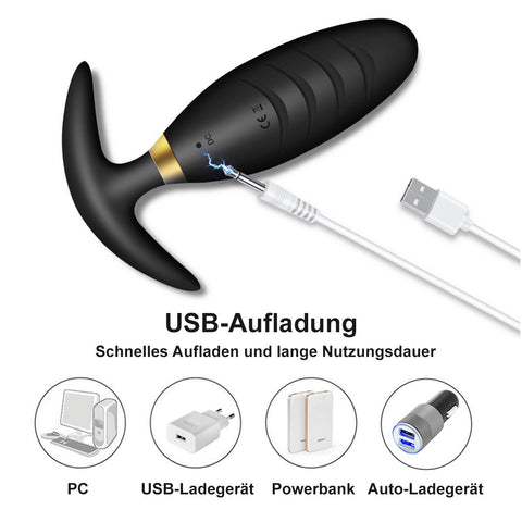 TPFSecret Anal Plug für Männer und Frauen mit Remote Control