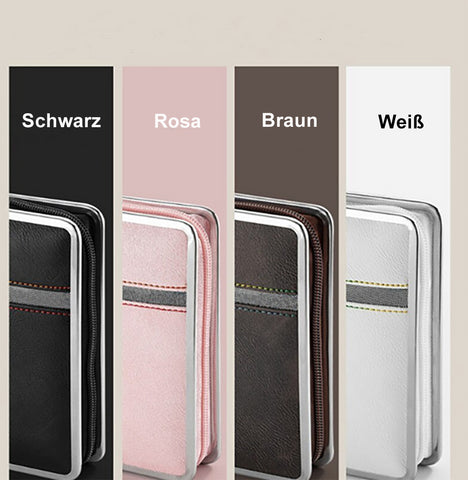 TPFBeauty Maniküre- & Pediküre-Set 26-teilig aus Kunstleder - verschiedene Farben TPFBeauty Maniküre- & Pediküre-Set 26-teilig aus Kunstleder - verschiedene Farben