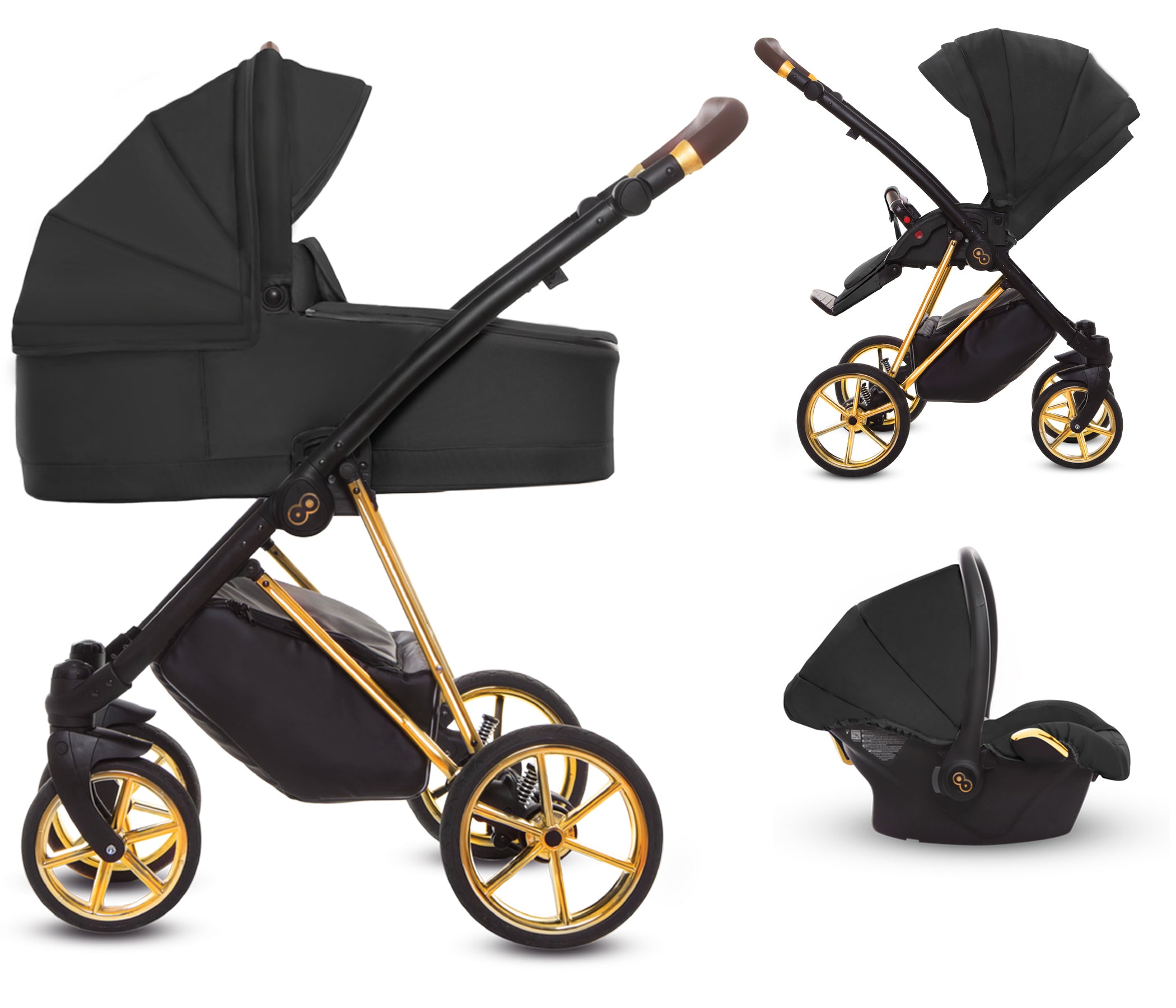 TPFLiving 3in1 Kinderwagen Ultra