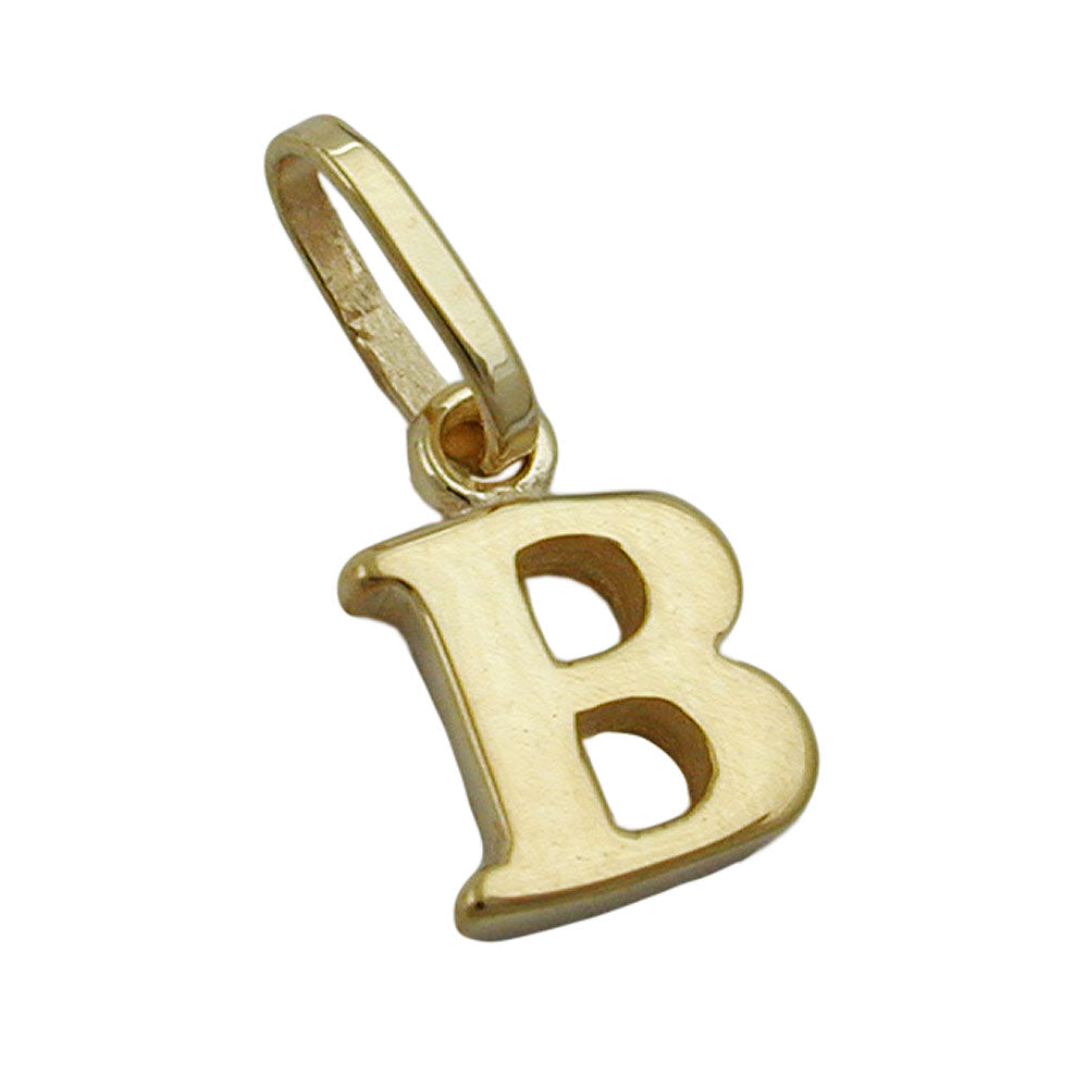 Paolo Renzo Buchstabenanhänger A-Z - 8x6,5mm glänzend 375er Gelbgold Paolo Renzo Buchstabenanhänger A-Z - 8x6,5mm glänzend 375er Gelbgold