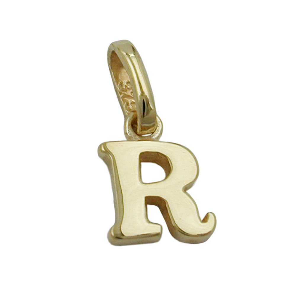 Paolo Renzo Buchstabenanhänger A-Z - 8x6,5mm glänzend 375er Gelbgold Paolo Renzo Buchstabenanhänger A-Z - 8x6,5mm glänzend 375er Gelbgold