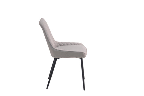 TPFLiving 2er Set Esszimmerstuhl Oliver Stoff mit Diamantsteppung TPFLiving 2er Set Esszimmerstuhl Oliver Stoff mit Diamantsteppung