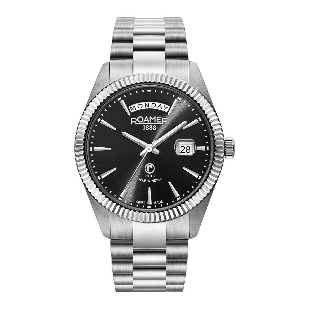 Roamer Primeline DD Automatic 981662415590 Herrenuhr Roamer Primeline DD Automatic 981662415590 Herrenuhr