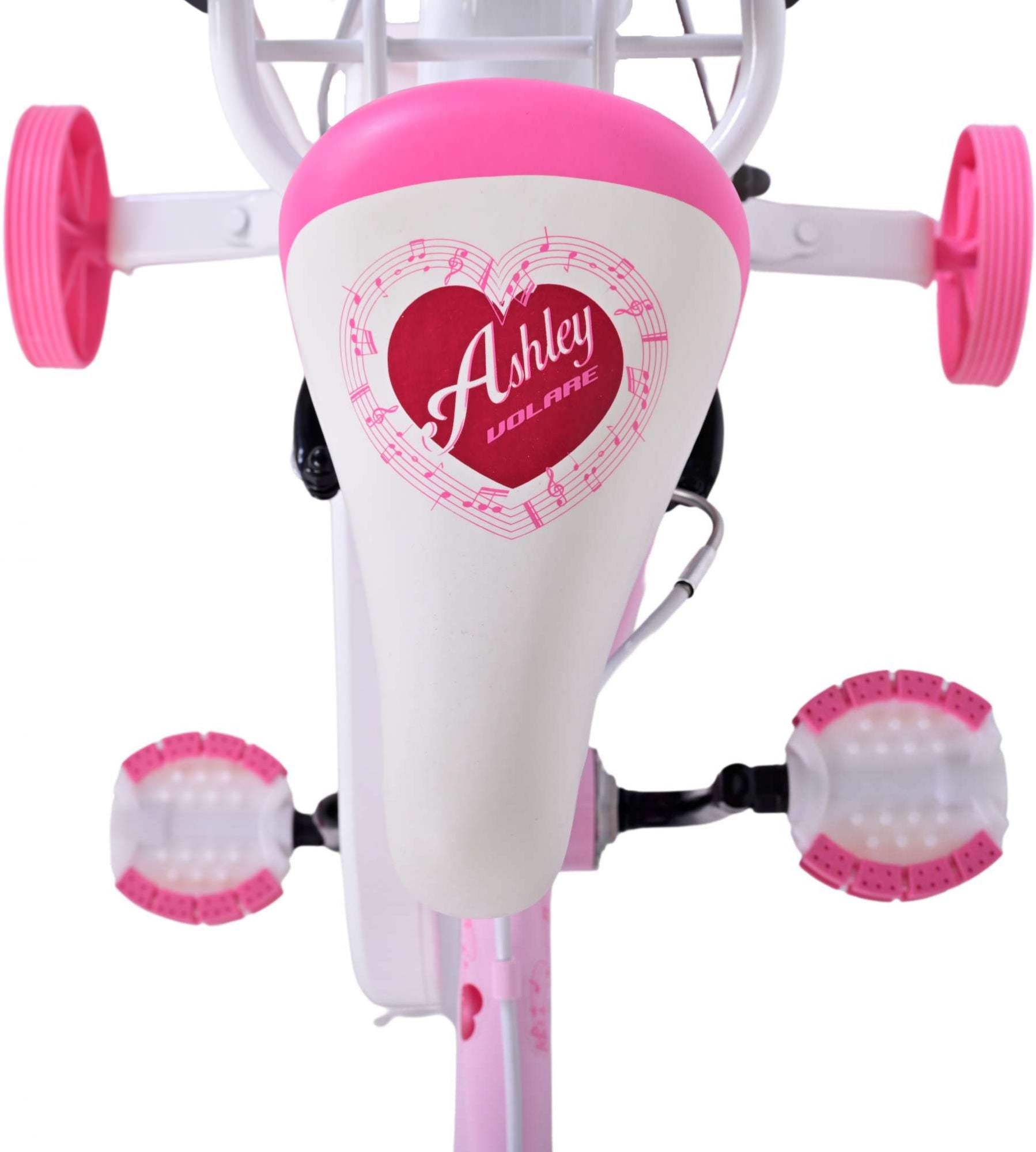 TPFSports Ashley Kinderfahrrad - Mädchen - 14 Zoll TPFSports Ashley Kinderfahrrad - Mädchen - 14 Zoll