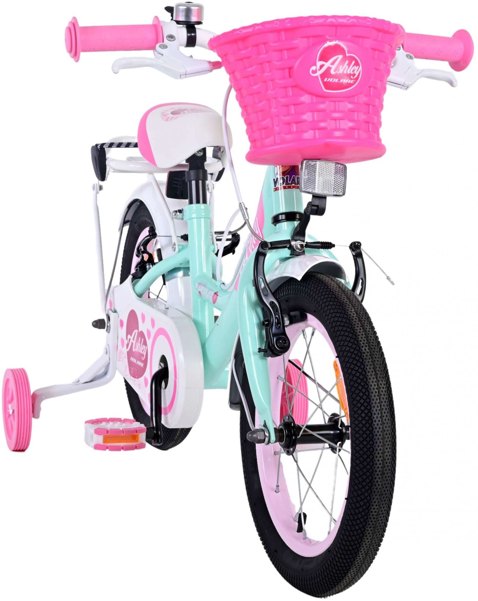 TPFSports Ashley Kinderfahrrad - Mädchen - 14 Zoll TPFSports Ashley Kinderfahrrad - Mädchen - 14 Zoll