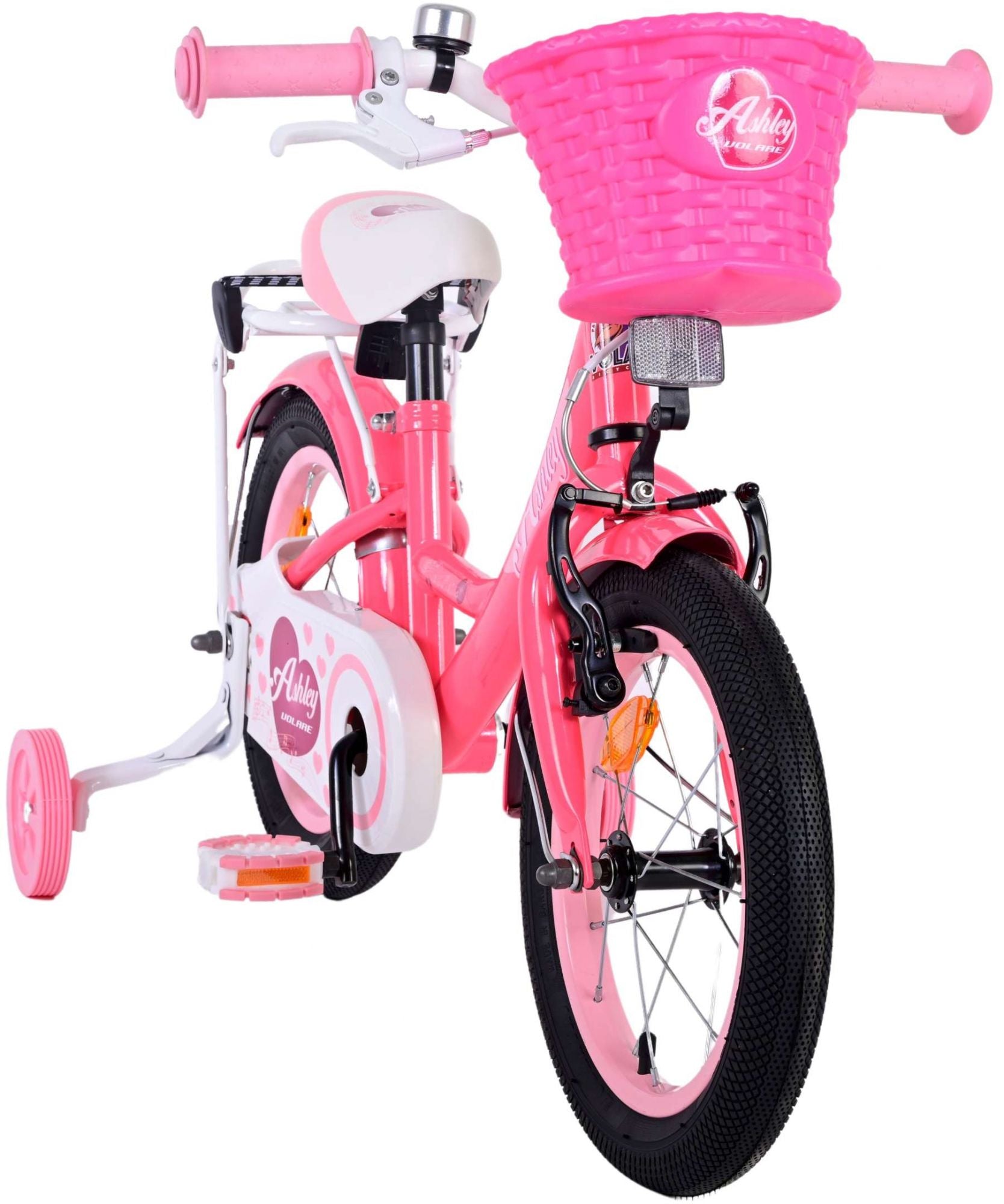 TPFSports Ashley Kinderfahrrad - Mädchen - 14 Zoll TPFSports Ashley Kinderfahrrad - Mädchen - 14 Zoll