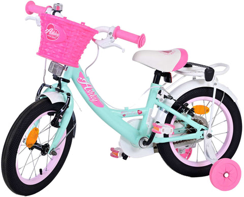 TPFSports Ashley Kinderfahrrad - Mädchen - 14 Zoll TPFSports Ashley Kinderfahrrad - Mädchen - 14 Zoll