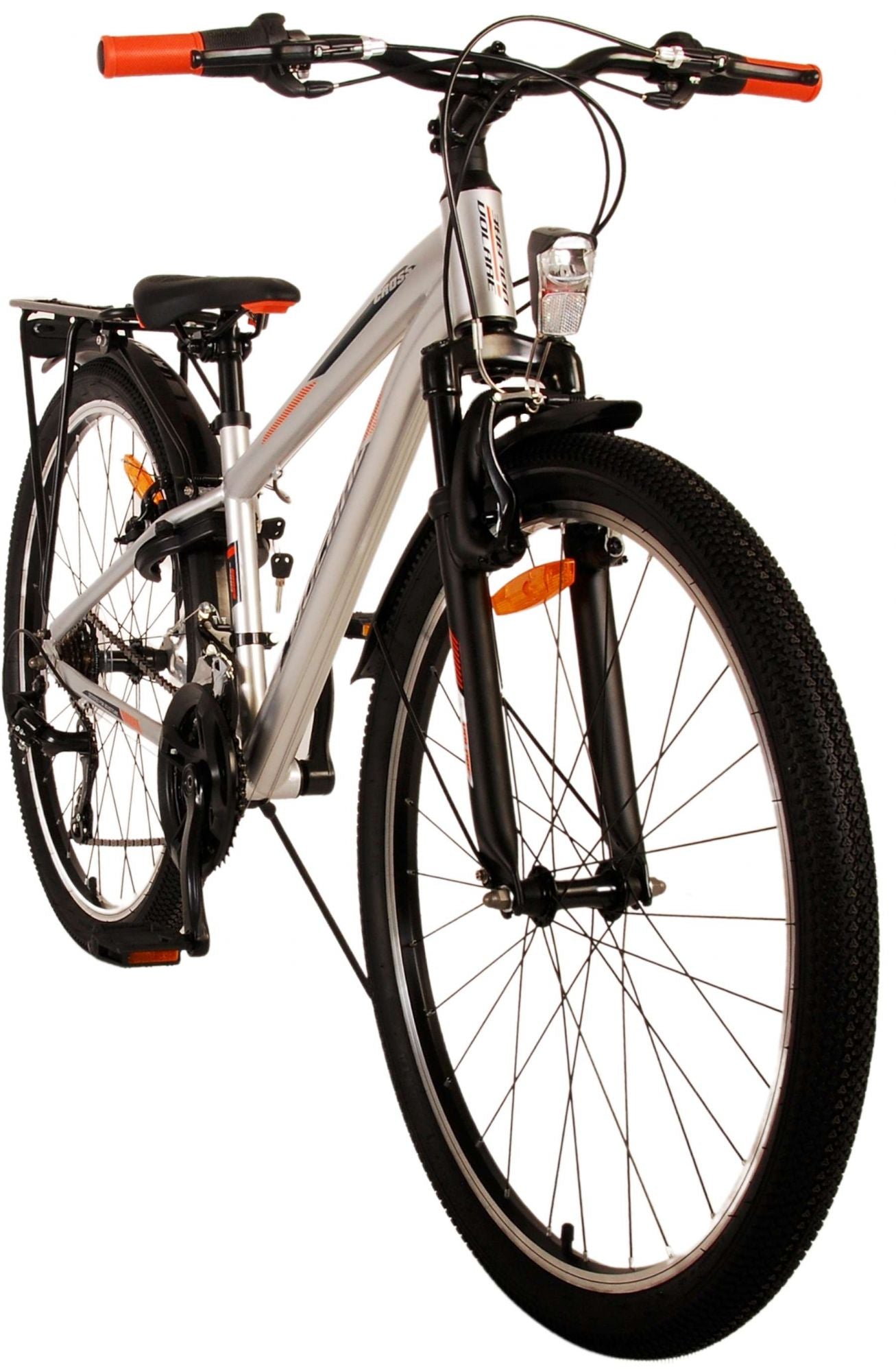 TPFSports Cross Kinderfahrrad - Jungen - 2 Handbremsen - 26 Zoll - 18 Gänge TPFSports Cross Kinderfahrrad - Jungen - 2 Handbremsen - 26 Zoll - 18 Gänge