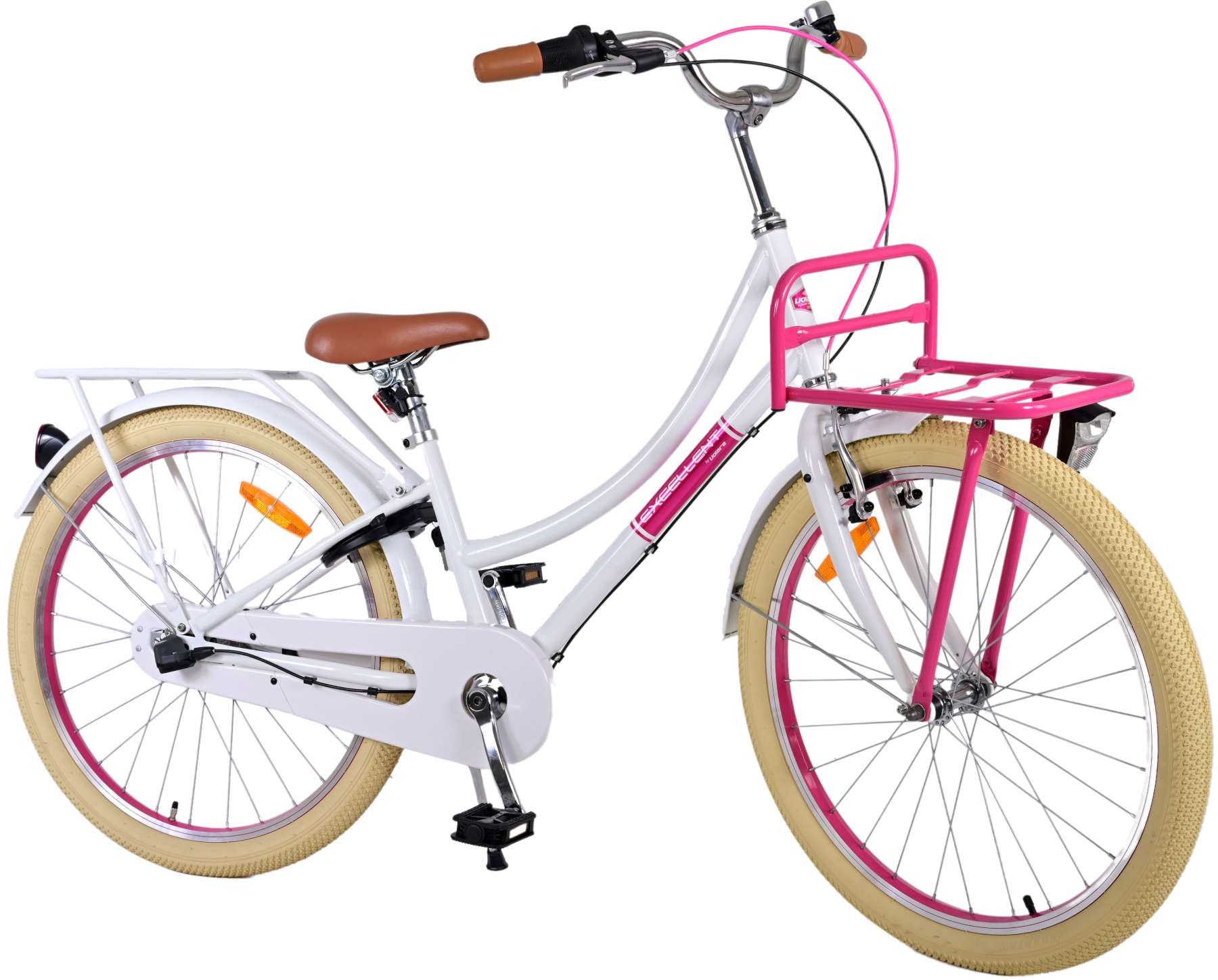 TPFSports Excellent Kinderfahrrad - Mädchen - 24 Zoll - 3 Gänge