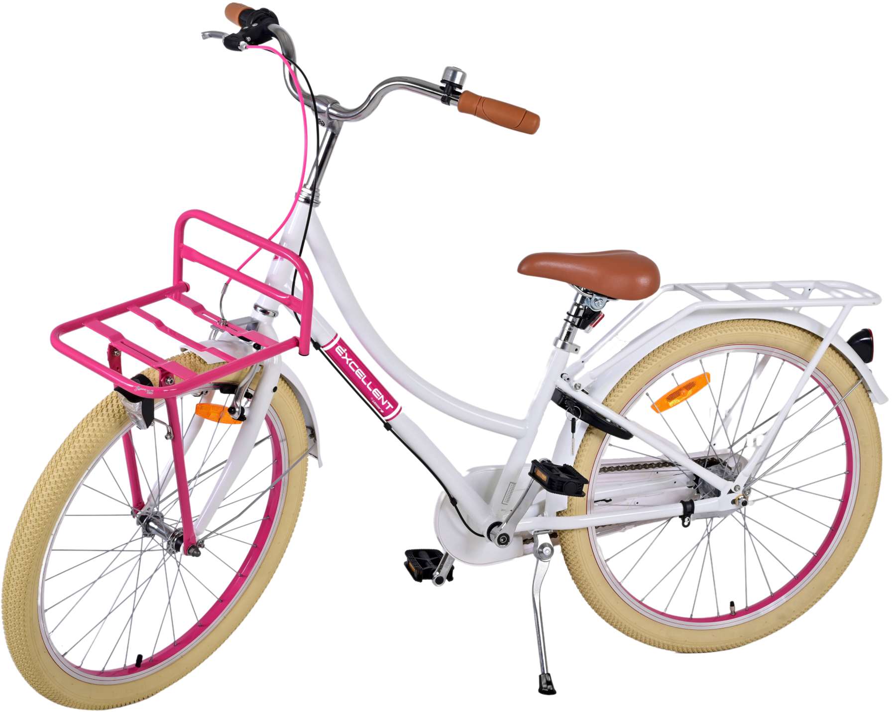 TPFSports Excellent Kinderfahrrad - Mädchen - 24 Zoll - 3 Gänge TPFSports Excellent Kinderfahrrad - Mädchen - 24 Zoll - 3 Gänge