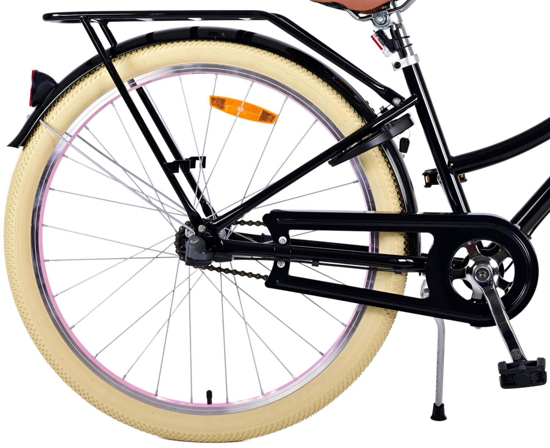 TPFSports Excellent Kinderfahrrad - Mädchen - 26 Zoll - 3 Gänge - Rücktritt + Handbremse - Schwarz TPFSports Excellent Kinderfahrrad - Mädchen - 26 Zoll - 3 Gänge - Rücktritt + Handbremse - Schwarz
