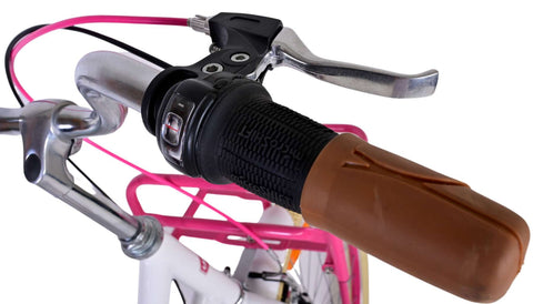 TPFSports Excellent Kinderfahrrad - Mädchen - 26 Zoll - 3 Gänge - Rücktritt + Handbremse - Schwarz TPFSports Excellent Kinderfahrrad - Mädchen - 26 Zoll - 3 Gänge - Rücktritt + Handbremse - Schwarz