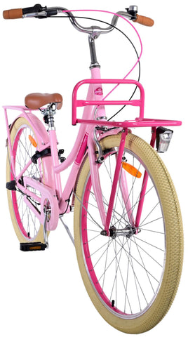 TPFSports Excellent Kinderfahrrad - Mädchen - 26 Zoll - 3 Gänge - Rücktritt + Handbremse - Schwarz TPFSports Excellent Kinderfahrrad - Mädchen - 26 Zoll - 3 Gänge - Rücktritt + Handbremse - Schwarz