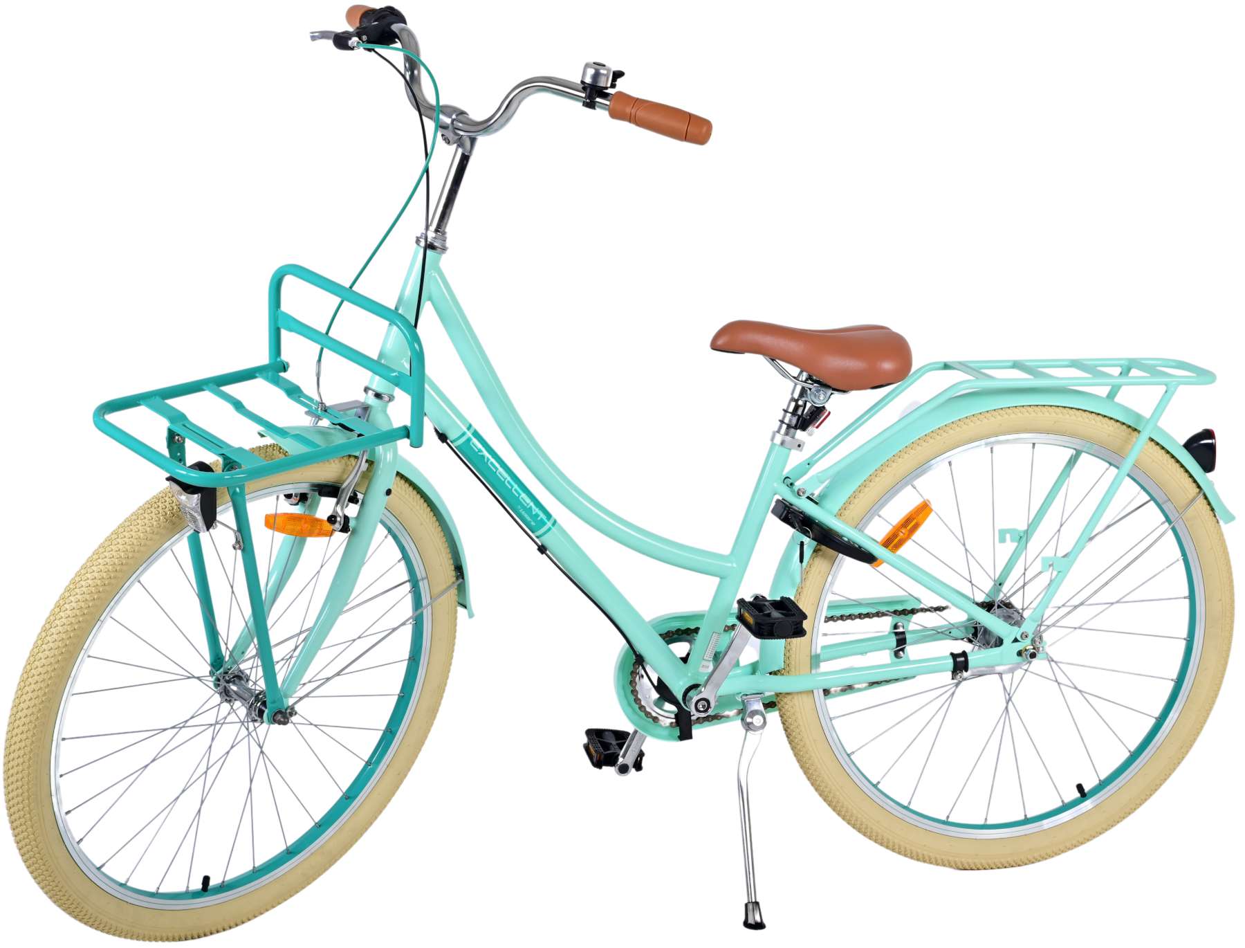 TPFSports Excellent Kinderfahrrad - Mädchen - 26 Zoll - 3 Gänge - Rücktritt + Handbremse - Schwarz TPFSports Excellent Kinderfahrrad - Mädchen - 26 Zoll - 3 Gänge - Rücktritt + Handbremse - Schwarz