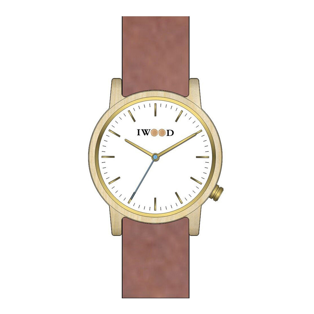 Iwood Echtholz Herrenuhr IW18444002 Iwood Echtholz Herrenuhr IW18444002