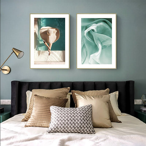 TPFLiving Poster Leinwand / Sommer, Sonne, Mädchen, Pool - / Verschiedene Größen - OHNE Rahmen - Modell 6 TPFLiving Poster Leinwand / Sommer, Sonne, Mädchen, Pool - / Verschiedene Größen - OHNE Rahmen - Modell 6