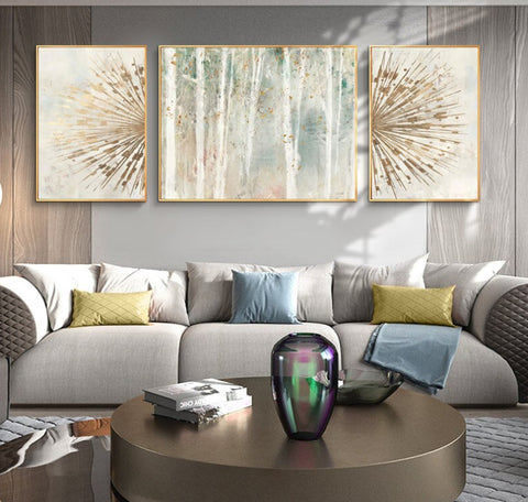 TPFLiving XXL Riesen Poster Leinwand / Breitbildformat - Abstrakte Formen - / mehrere Motive in verschiedenen Größen - OHNE Rahmen - Modell SET6 TPFLiving XXL Riesen Poster Leinwand / Breitbildformat - Abstrakte Formen - / mehrere Motive in verschiedenen Größen - OHNE Rahmen - Modell SET6