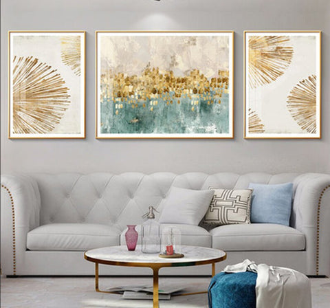 TPFLiving XXL Riesen Poster Leinwand / Breitbildformat - Abstrakte Formen - / mehrere Motive in verschiedenen Größen - OHNE Rahmen - Modell SET6 TPFLiving XXL Riesen Poster Leinwand / Breitbildformat - Abstrakte Formen - / mehrere Motive in verschiedenen Größen - OHNE Rahmen - Modell SET6