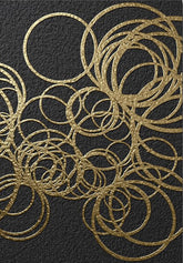 TPFLiving Poster Leinwand / Abstrakte Strukturen - / mehrere Motive in verschiedenen Größen - OHNE Rahmen - Modell C