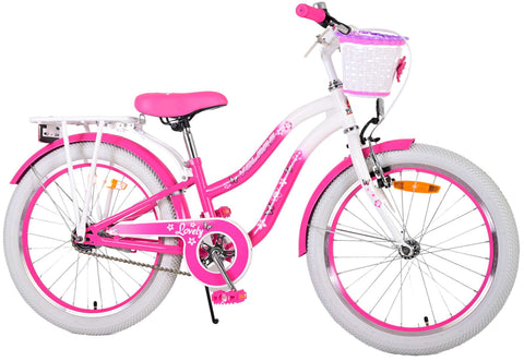TPFSports Lovely Kinderfahrrad - Mädchen - 20 Zoll - Rücktritt + Handbremse TPFSports Lovely Kinderfahrrad - Mädchen - 20 Zoll - Rücktritt + Handbremse