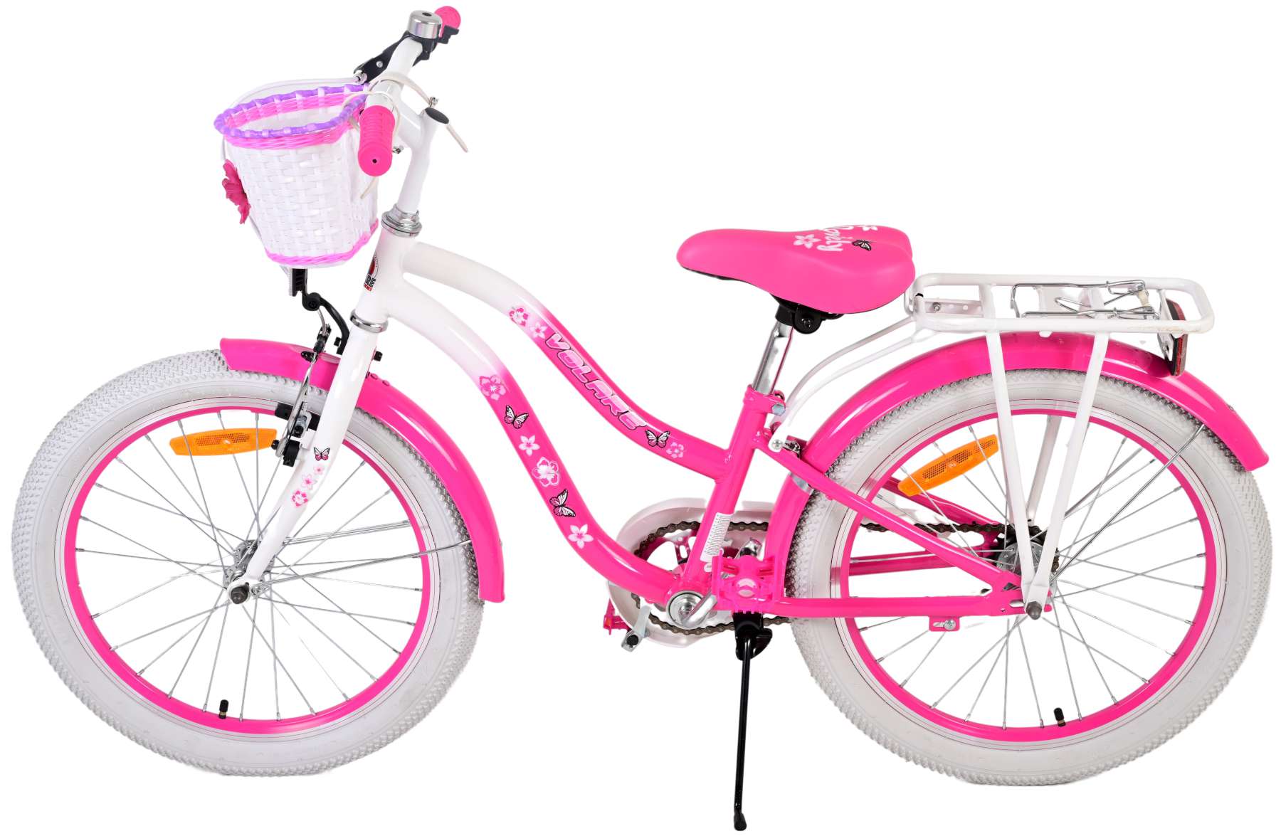 TPFSports Lovely Kinderfahrrad - Mädchen - 20 Zoll - Rücktritt + Handbremse TPFSports Lovely Kinderfahrrad - Mädchen - 20 Zoll - Rücktritt + Handbremse