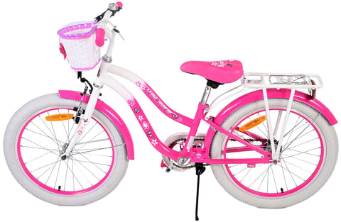 TPFSports Lovely Kinderfahrrad - Mädchen - 20 Zoll - Rücktritt + Handbremse TPFSports Lovely Kinderfahrrad - Mädchen - 20 Zoll - Rücktritt + Handbremse