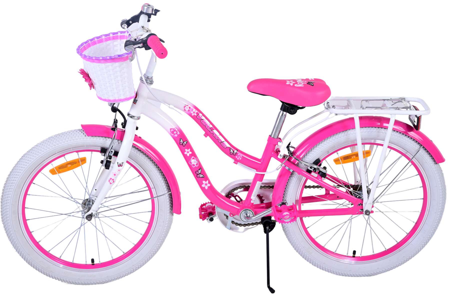 TPFSports Lovely Kinderfahrrad - Mädchen - 20 Zoll - Rücktritt + Handbremse TPFSports Lovely Kinderfahrrad - Mädchen - 20 Zoll - Rücktritt + Handbremse