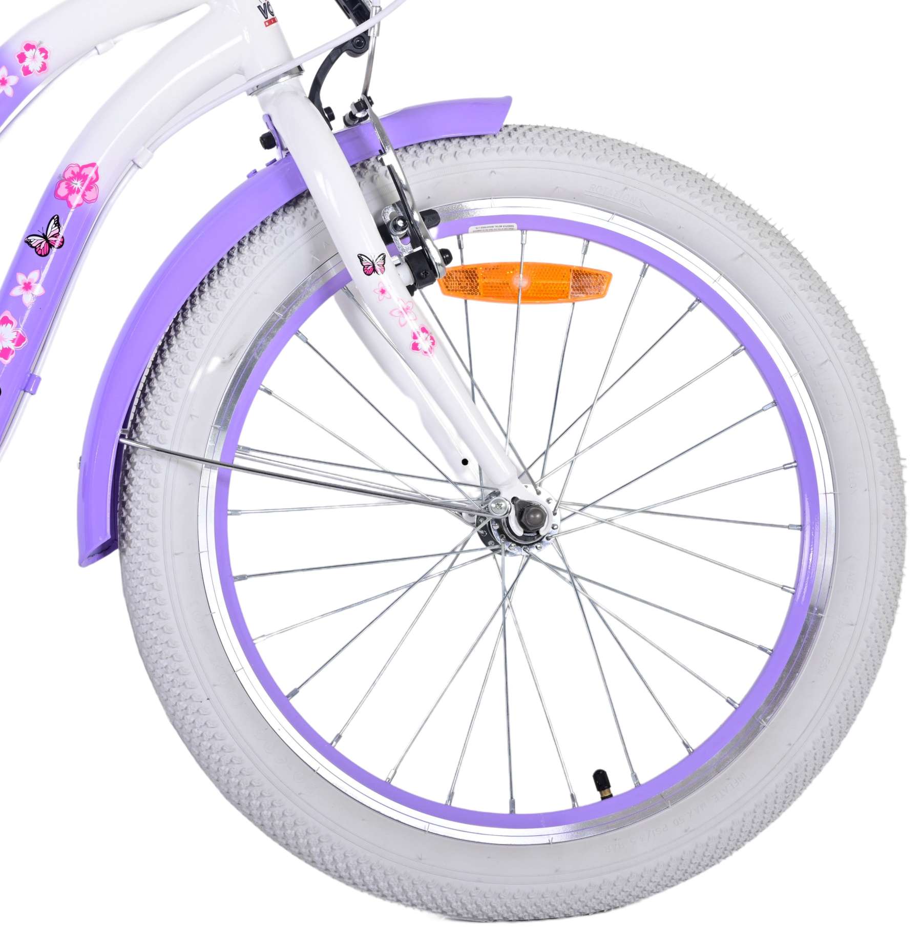 TPFSports Lovely Kinderfahrrad - Mädchen - 20 Zoll - 2 Handbremsen - 7 Gänge TPFSports Lovely Kinderfahrrad - Mädchen - 20 Zoll - 2 Handbremsen - 7 Gänge