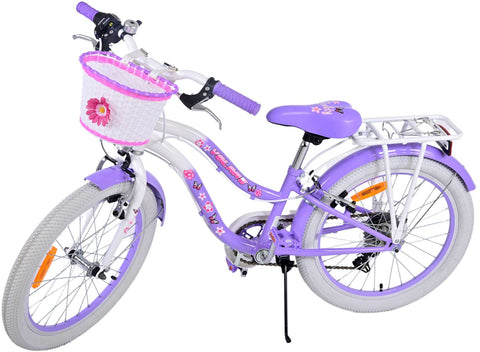 TPFSports Lovely Kinderfahrrad - Mädchen - 20 Zoll - 2 Handbremsen - 7 Gänge TPFSports Lovely Kinderfahrrad - Mädchen - 20 Zoll - 2 Handbremsen - 7 Gänge