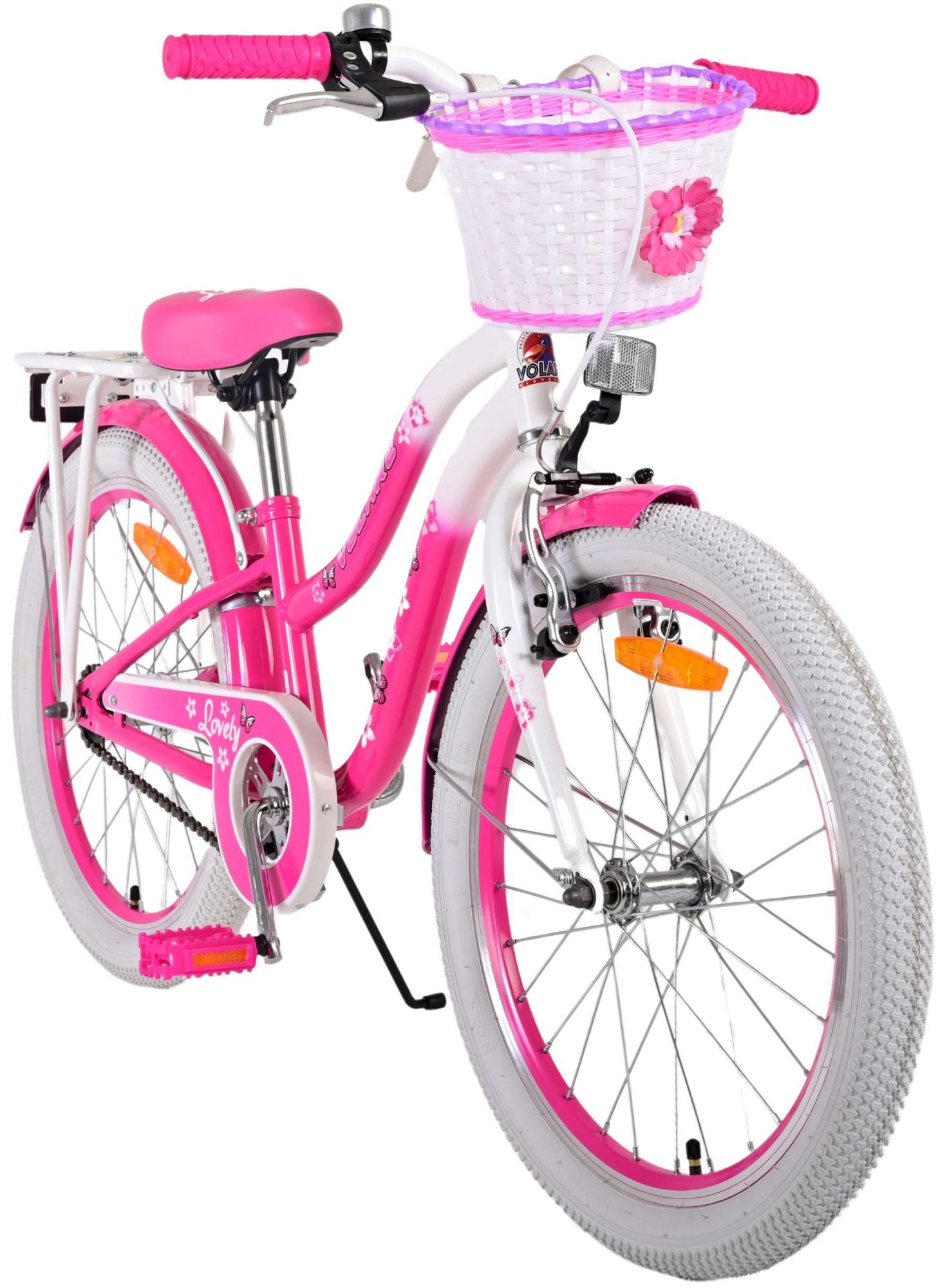 TPFSports Lovely Kinderfahrrad - Mädchen - 20 Zoll - Rücktritt + Handbremse TPFSports Lovely Kinderfahrrad - Mädchen - 20 Zoll - Rücktritt + Handbremse
