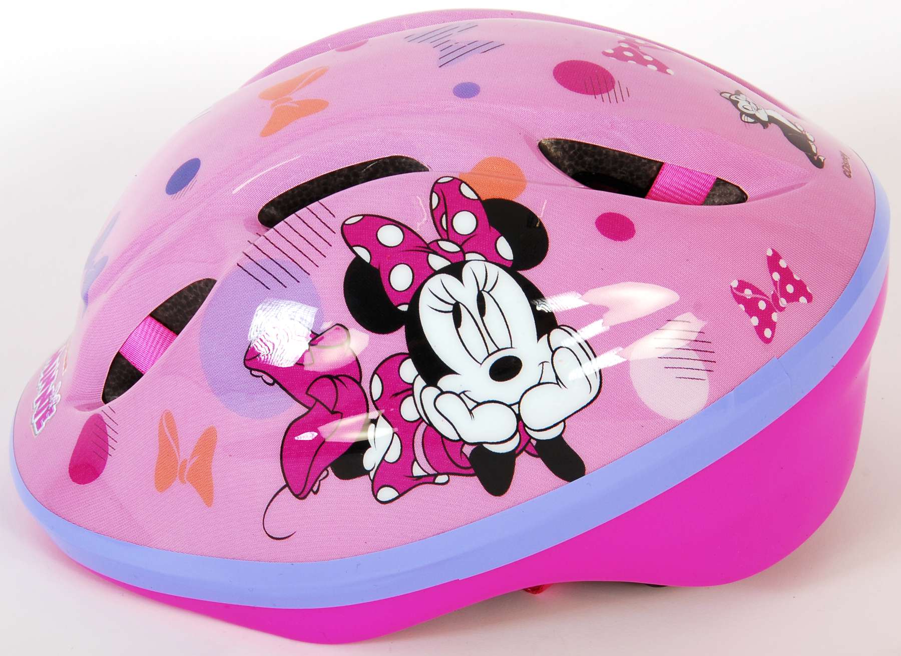 TPFSports Disney Minnie Fahrradhelm - 52-56cm Kopfumfang - Mädchen - Rosa TPFSports Disney Minnie Fahrradhelm - 52-56cm Kopfumfang - Mädchen - Rosa